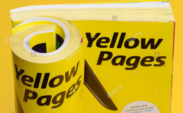 如何使用黄页在网上找人